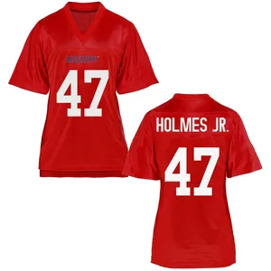 Women's DeeJay Holmes Jr. Ole Miss Rebels Women's Replica Cardinal Football College Jersey